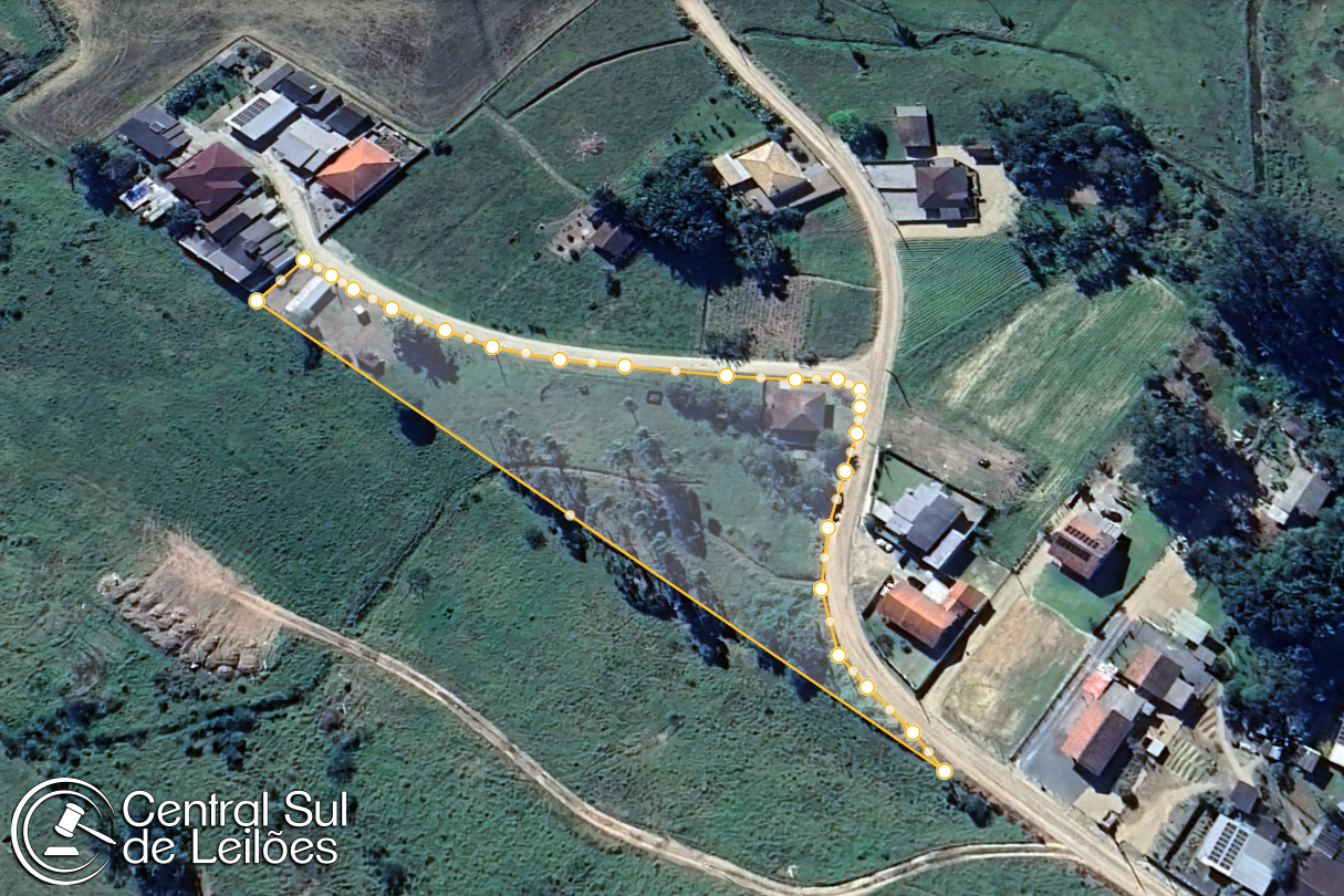 Terreno em Gaspar próximo à BR-470 - Vista aérea